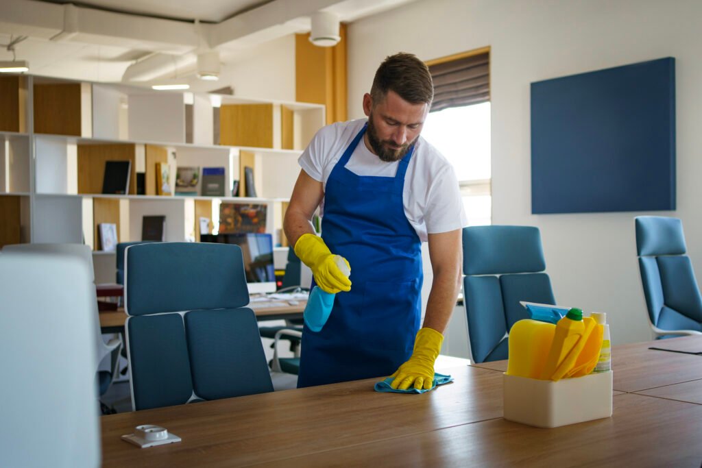 professional cleaning service person cleaning office (1)